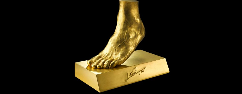 Lionel Messi’s Golden Foot 